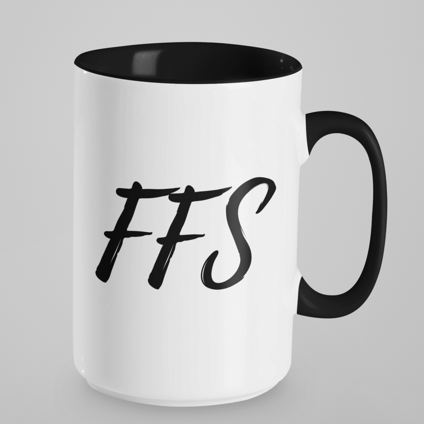 FFS Mug | Funny Coffee Cup | It's Fine Coffee Mug | Office Humor Gift | Sarcastic and Work Mug | Gift for Coworker
