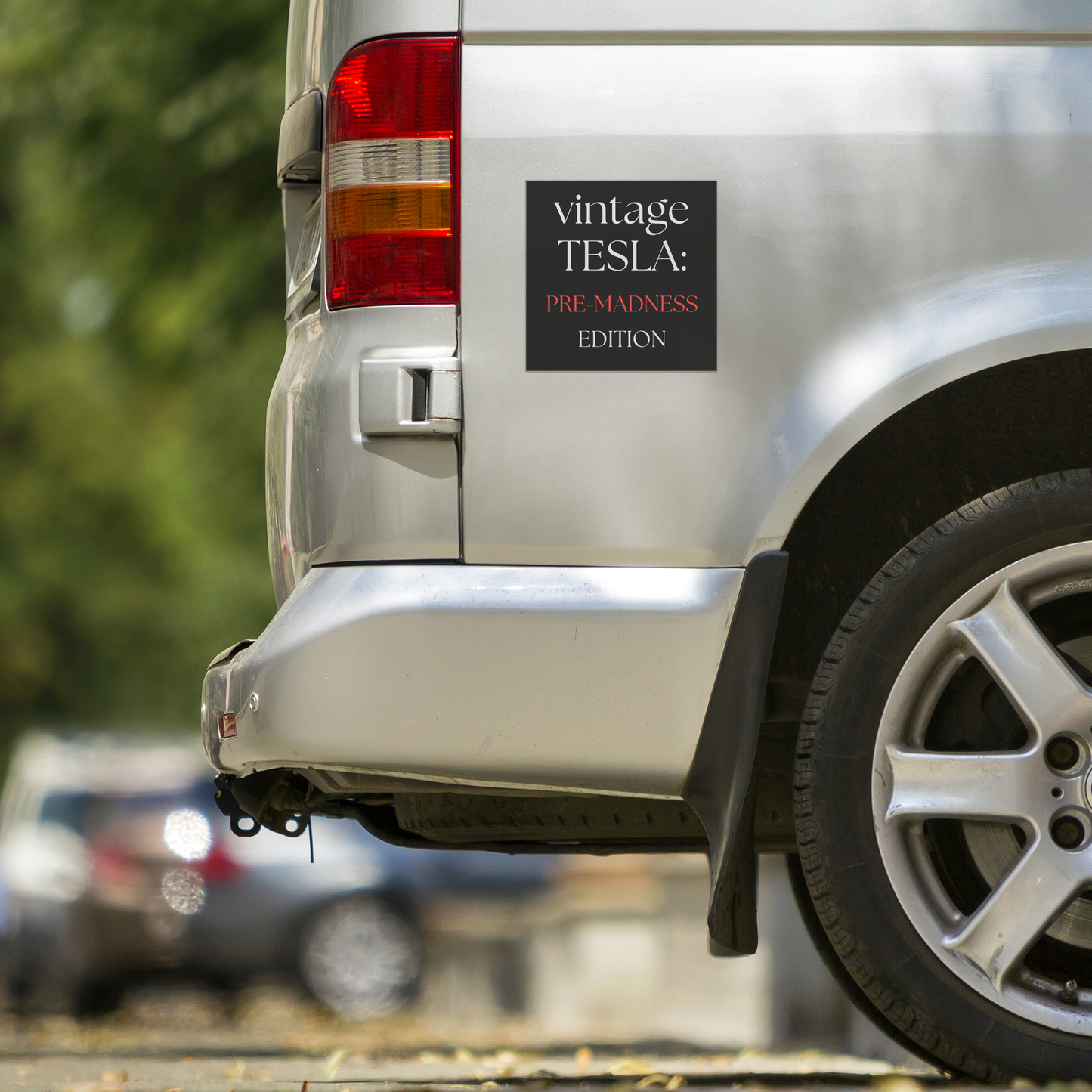 Car_Magnet_Vintage_Tesla_Premadness_Ed_SquareCarMagnet_Carside_Mockup.png