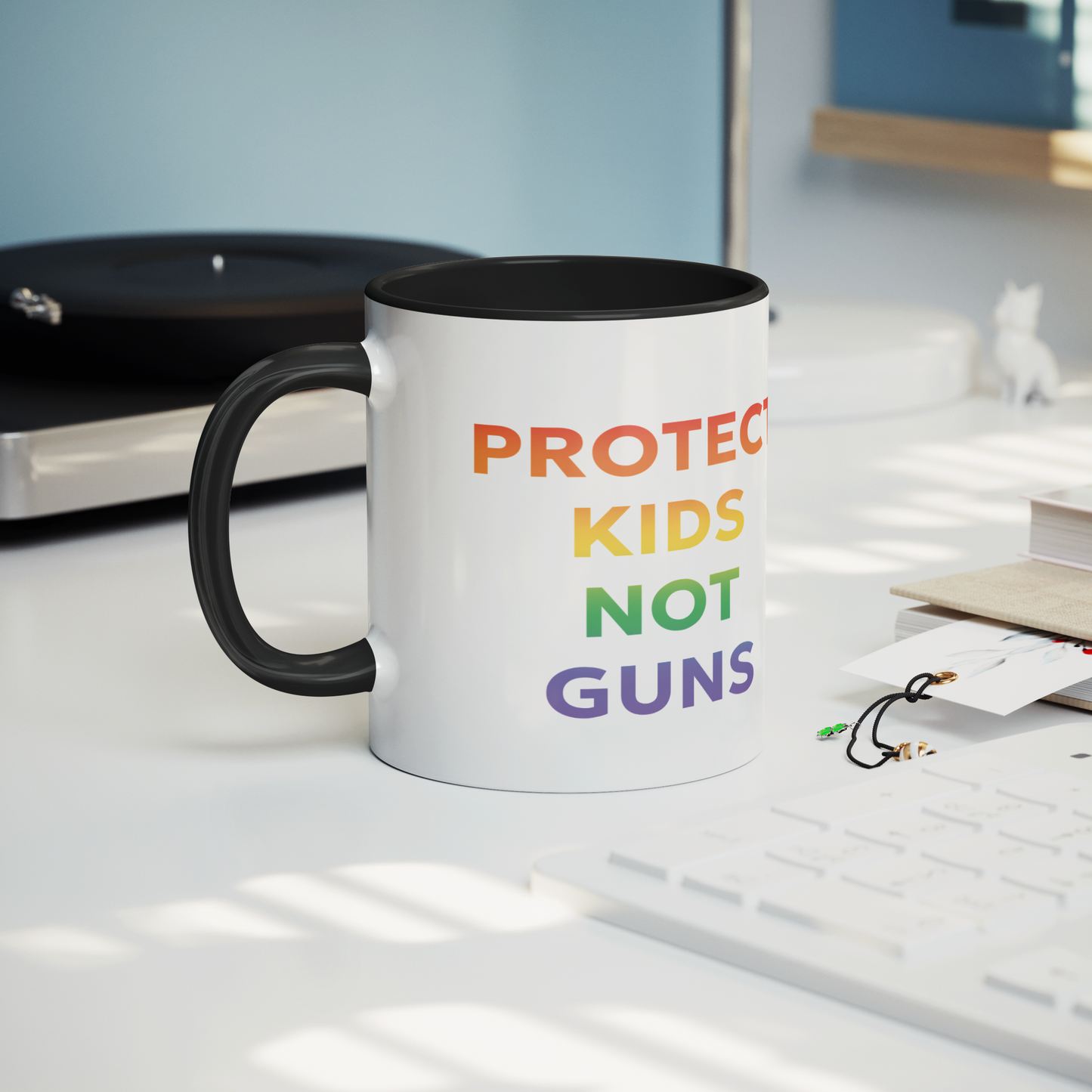 Rainbow_Ombre_Mug_with_Quote_Protect_Ki_Mug_Lifestyle_Record_Player_Mockup.png