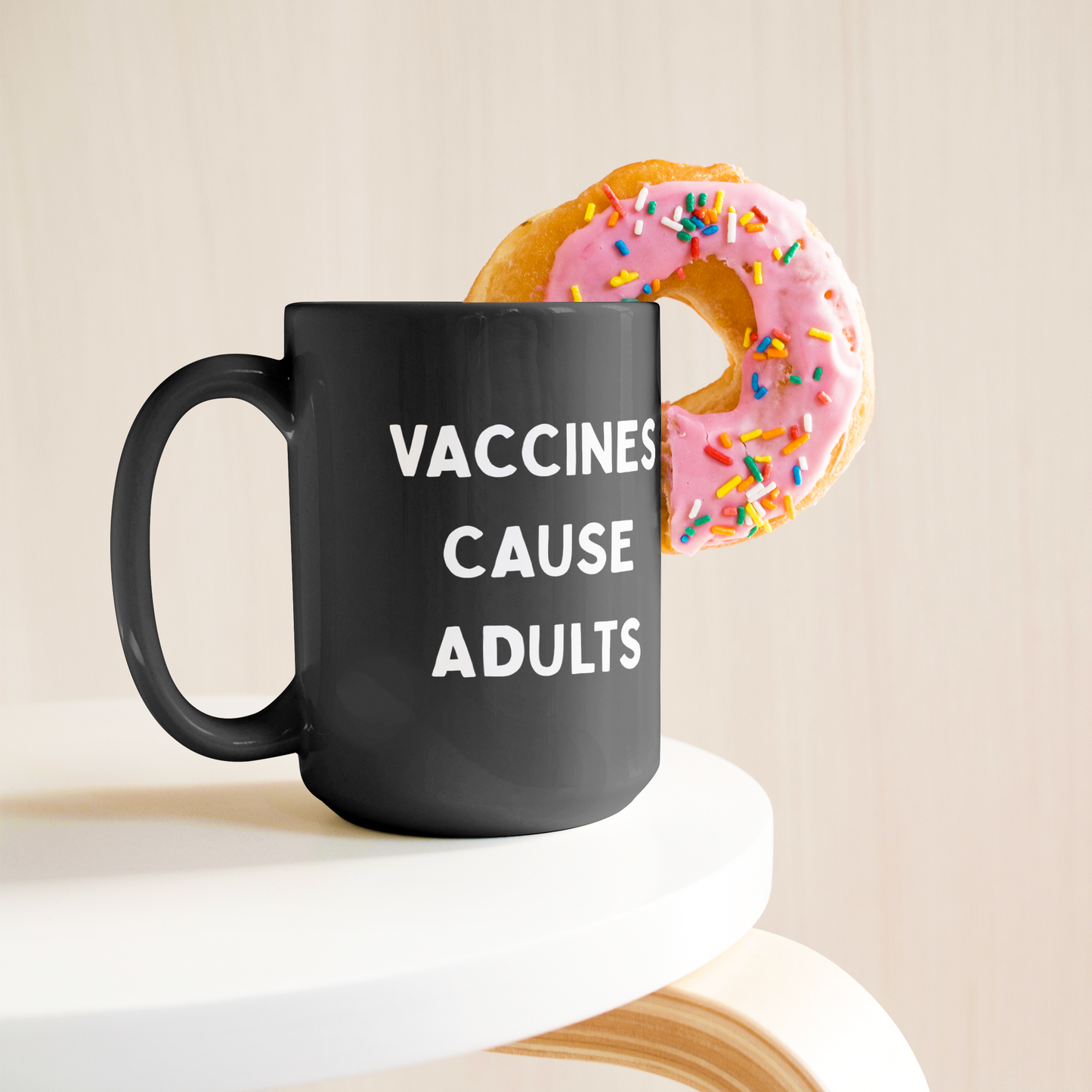 Science_Coffee_Mug__Vaccines_Cause_Lifestyle_Donut_LH_Mockup.png