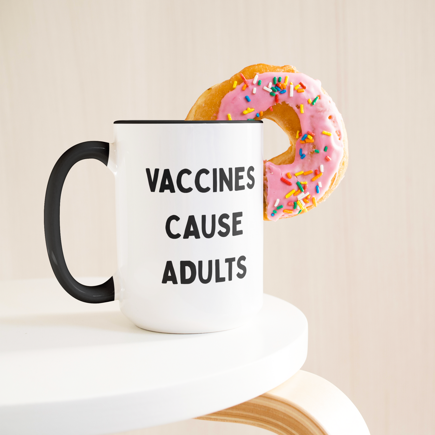 Science_Coffee_Mug__Vaccines_Cause_Lifestyle_Donut_LH_Mockup.png