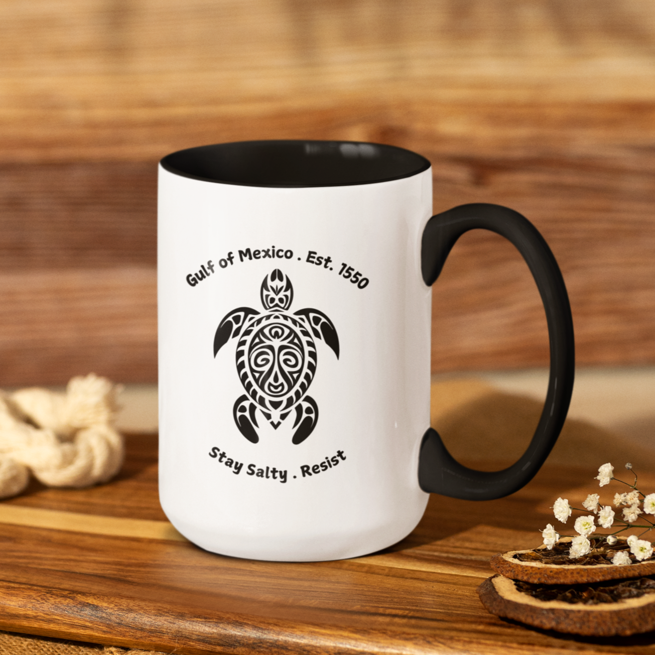 Gulf of Mexico Mug | Resist | Stay Salty | Coffee Cup | Great Gift