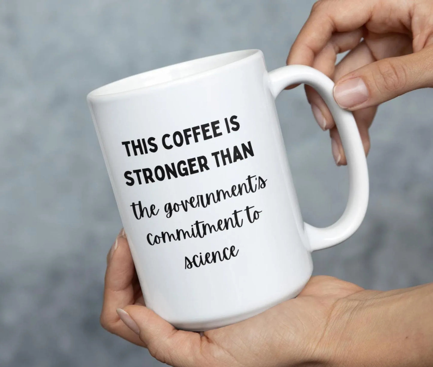 This Coffee Is Stronger Than Mug | Mug For Physicians | Sarcastic Coffee Cup