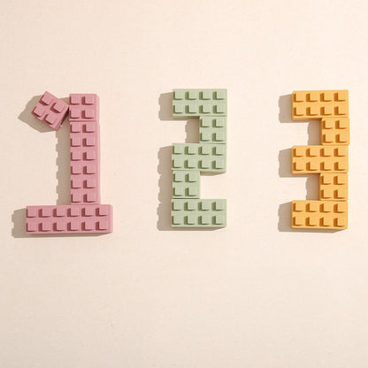 image of blocks arranged to make numerals