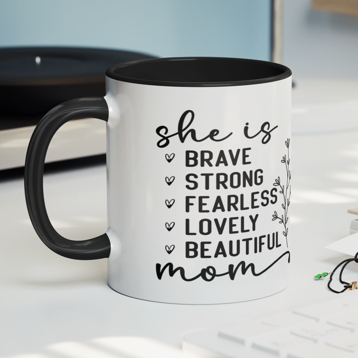 Mom_Mug__Brave__Fearless_Mug_Lifestyle_Record_Player_Mockup.png