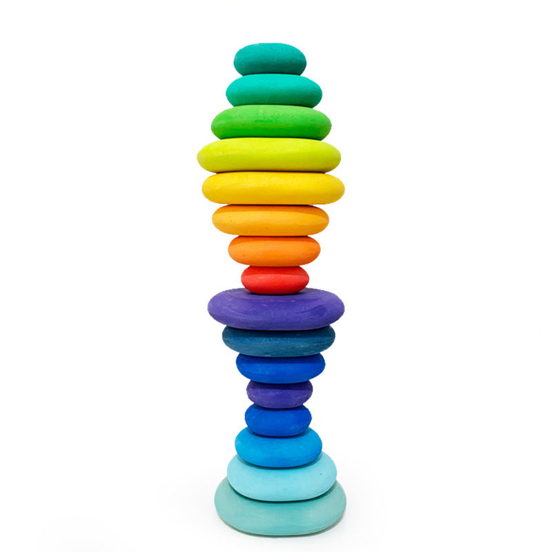 Wooden Stacking Stones
