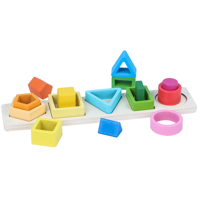 Rainbow Shape Stacking Boards